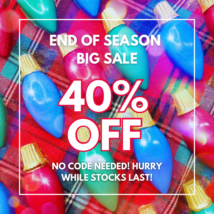 END OF SEASON SALE