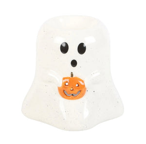 Ghost Pumpkin Wax Burner