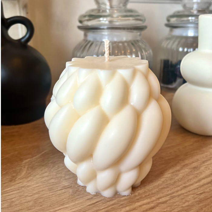 Chunky Knit Decorative Candle (Unscented)