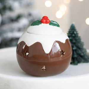 Christmas Pudding Wax Burner