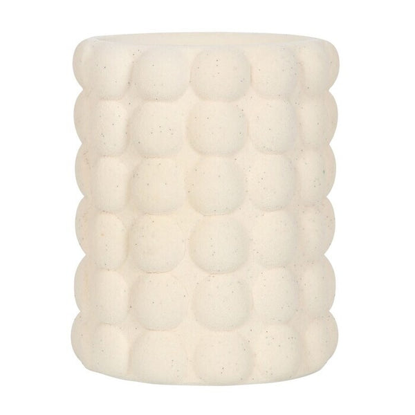 Cream Speckle Bubble Wax Burner